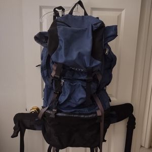 Kelty Backpacking Hiking Backpack Blue 35"